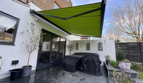 Markilux 770 Tracfix Awning, Case Study Wimbledon, London