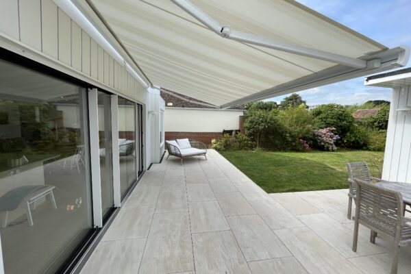 Markilux 770 Tracfix Awning Expanded - Case Study in Bournemouth