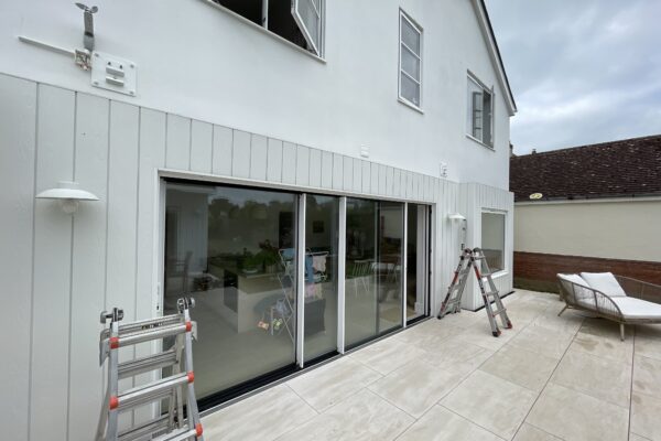 Markilux 770 Tracfix Awning Before - Case Study in Bournemouth
