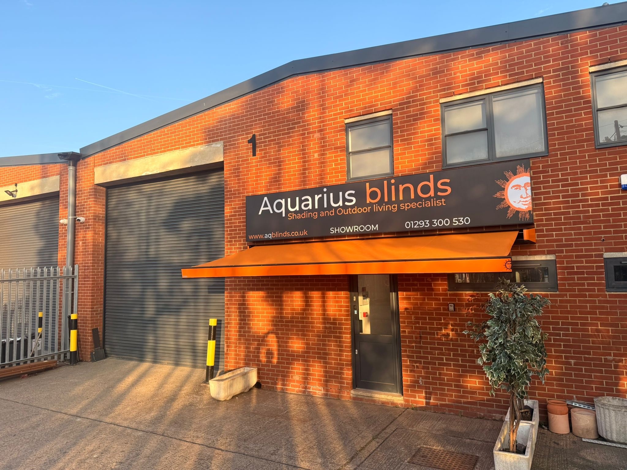 Aquarius Blinds Showroom Awnings Sussex