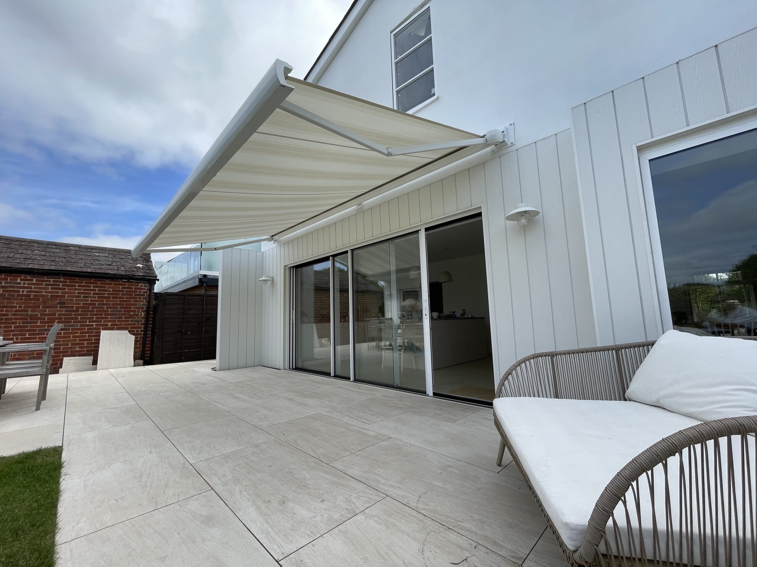 Markilux 770 Tracfix Awning - Case Study in Bournemouth