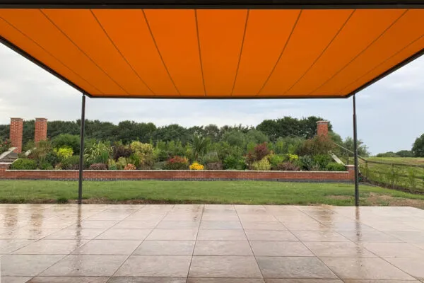 Collingham Case Study - Domestic awning