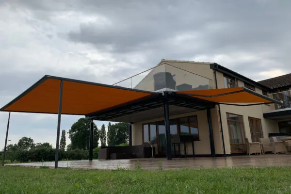 Collingham Case Study - Domestic awning