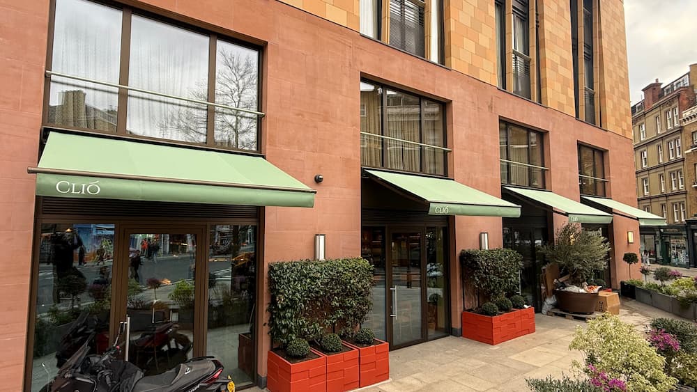 Commercial Awning - 3 Chiltern st London W1