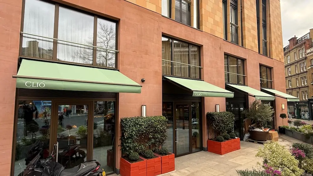 Commercial Awning - 3 Chiltern st London W1