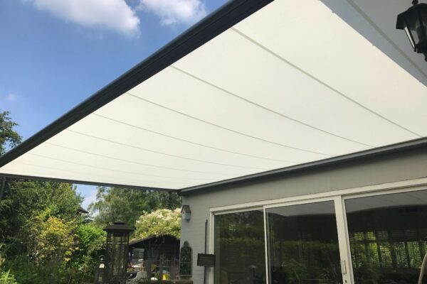 Electric Pergola with Retractable Canopy in Croydon