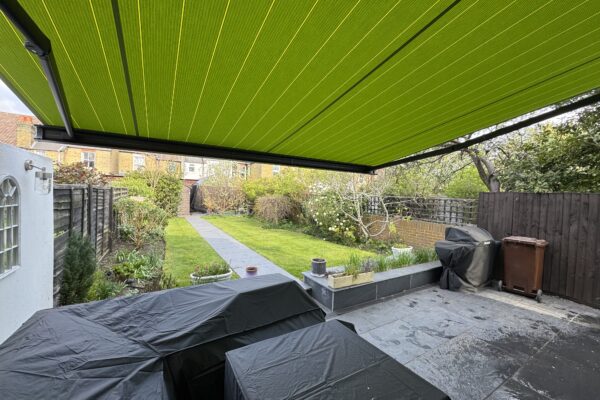 Markilux 770 Tracfix Awning, Case Study Wimbledon, London