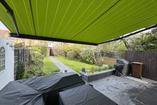 Markilux 770 Tracfix Awning, Case Study Wimbledon, London