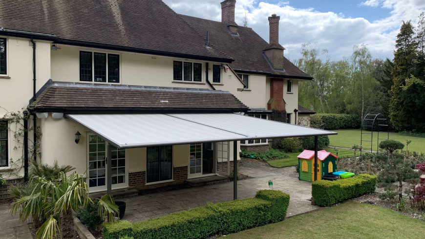 Electric Pergola Canopy