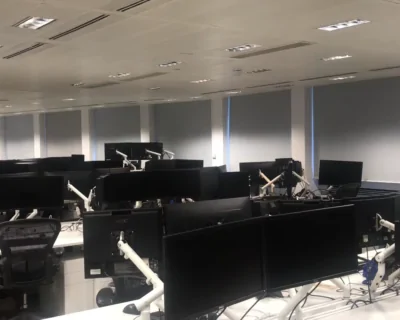 Electric office blinds
