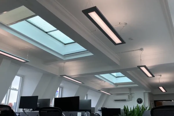 Electric roof lantern Commercial office
