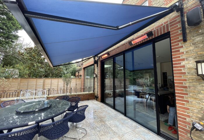 Markilux MX3 Blue - Case Study Clapham, London SW4