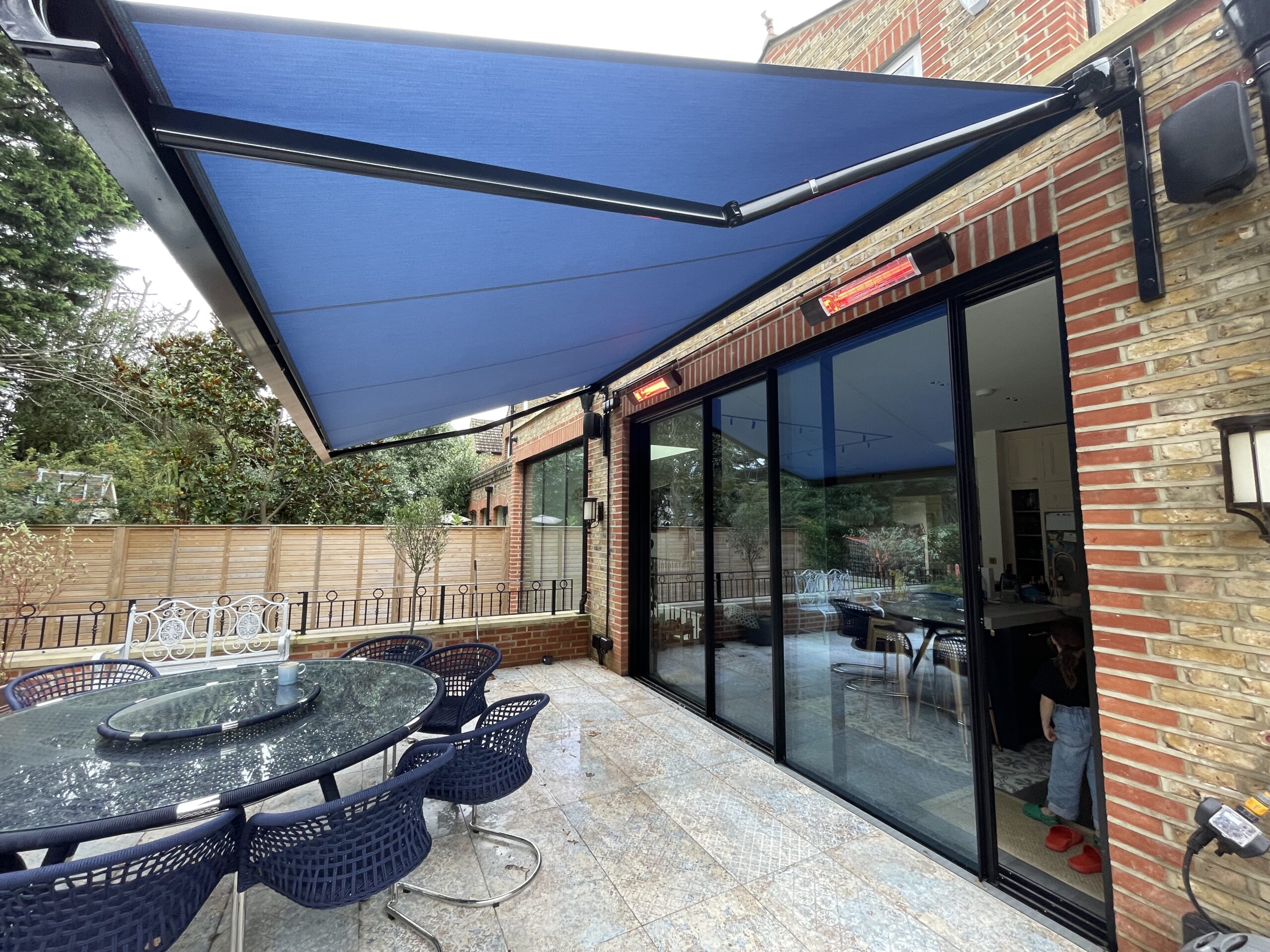 Markilux MX3 Blue - Case Study Clapham, London SW4