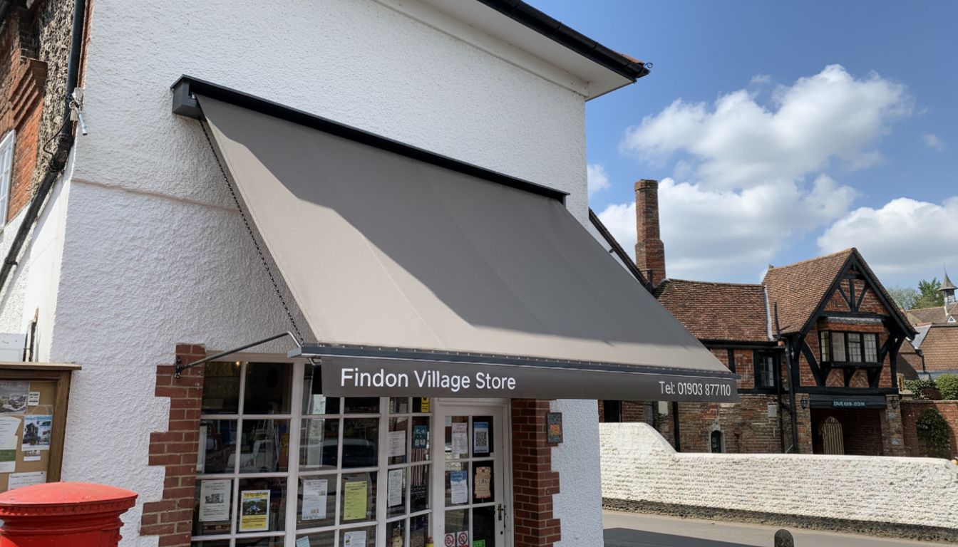Findon Village Traditional Awning