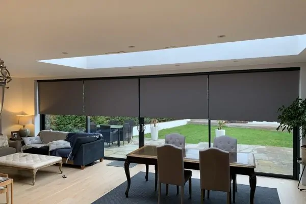Bifold Doors Blinds - Blackout Blinds Wide