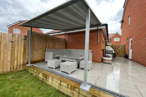 Billingshurst, Markilux Pergola Compact Awning Full