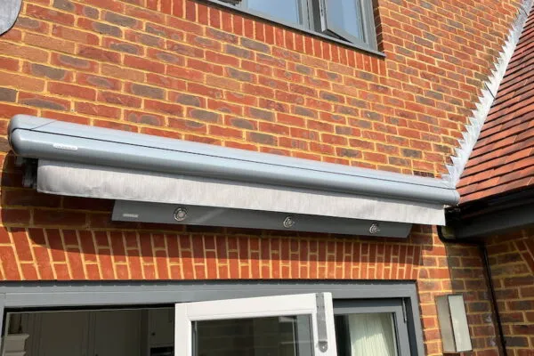 Markilux 1600 Stretch Grey Sunvas 411 85 Awning