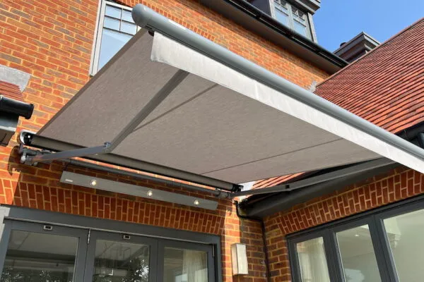 Markilux 1600 Stretch Grey Sunvas 411 85 Awning