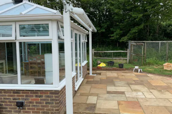 Markilux MX3 awning installation in Mayfield 2