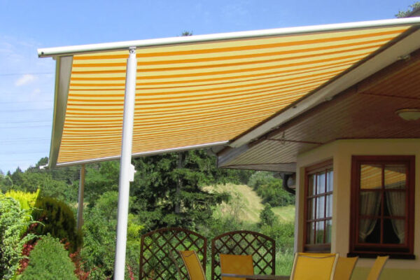 Mlk Yellow and Orange Stripe Pergola Gallery