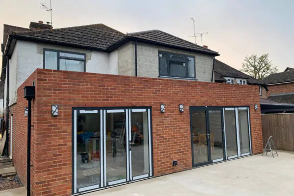Pergola awning Installation in Godalming, Surrey 1