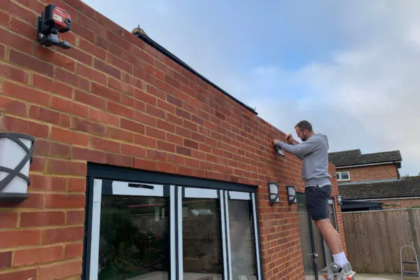 Pergola awning Installation in Godalming, Surrey 2