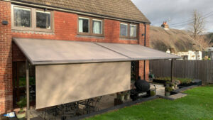 Pergola awning Installation in Reading 2