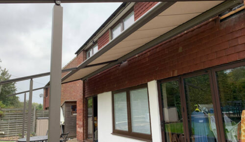 Pergola awning Installation in Reading 7