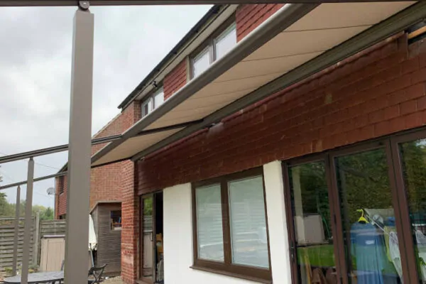 Pergola awning Installation in Reading 7