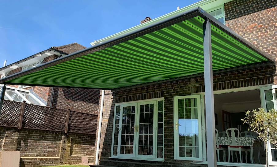 Green pergola Petersfield, Hampshire