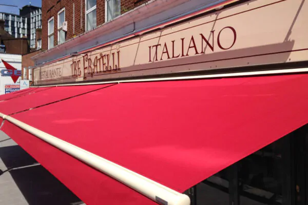 Restaurants Awnings Italiano