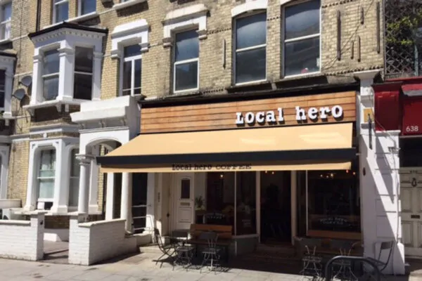Restaurant Awning Local Hero