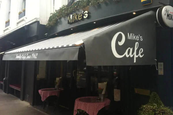 Restaurants Awnings Mike's Cafe