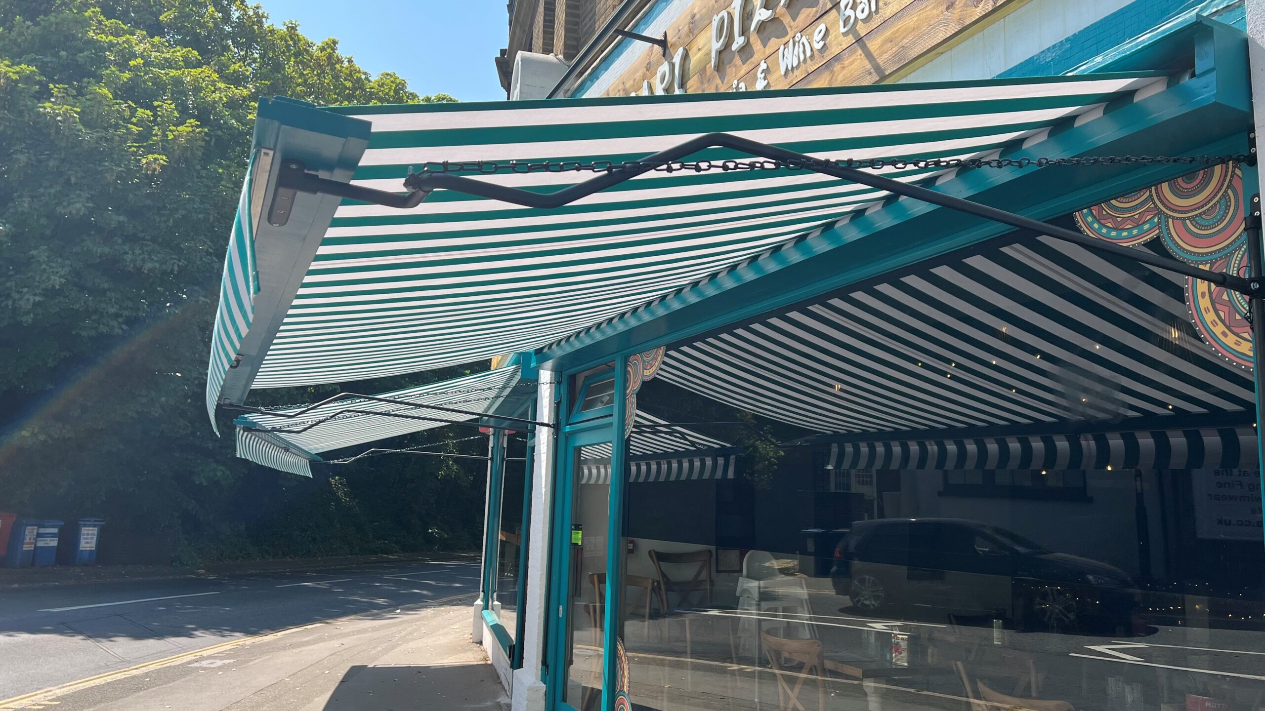 Safari Pizza Shop Awning