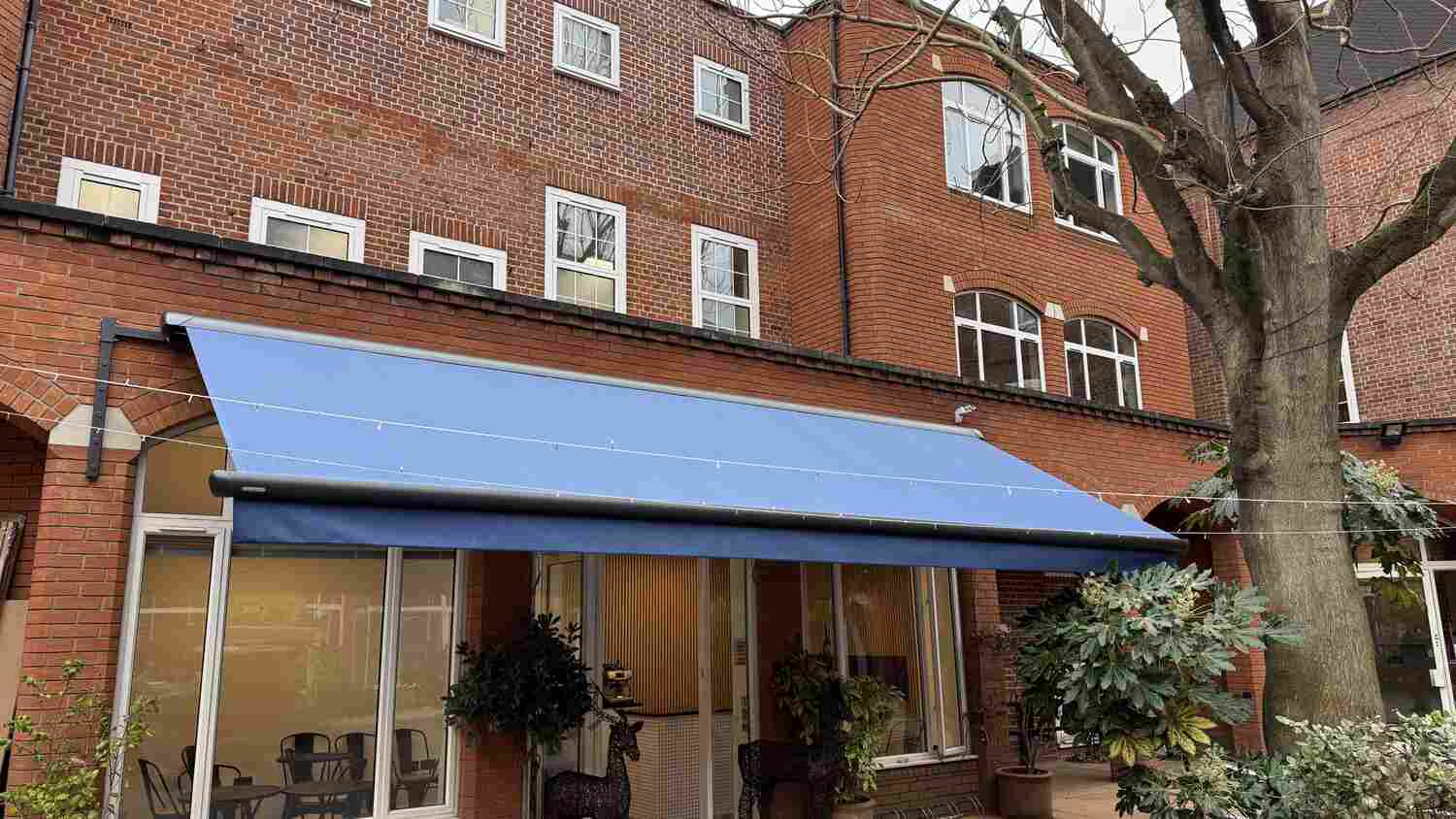 St James nursery school awning