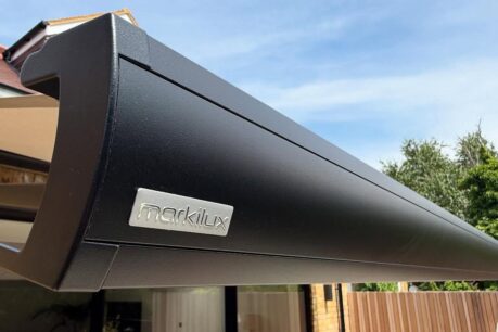 Tiger Black Frame Awning - Aquarius Blinds