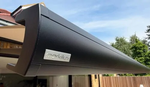 Tiger Black Frame Awning - Aquarius Blinds