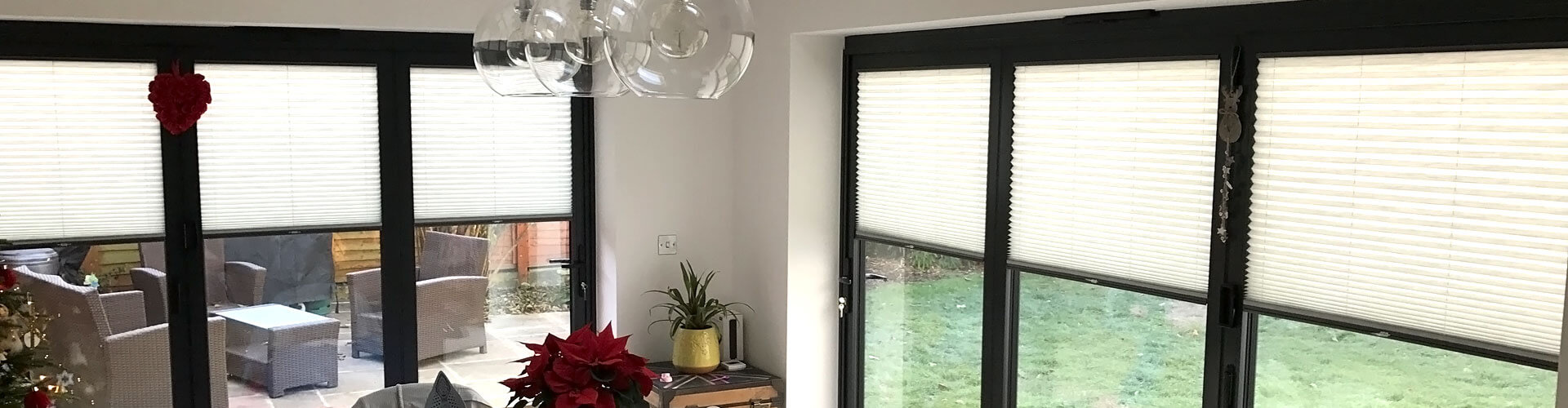 Bifold Door Blinds Visit our Surrey Showroom Aquarius Blinds