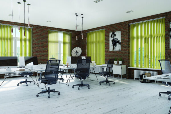 Commercial Vertical Blinds for office spaces