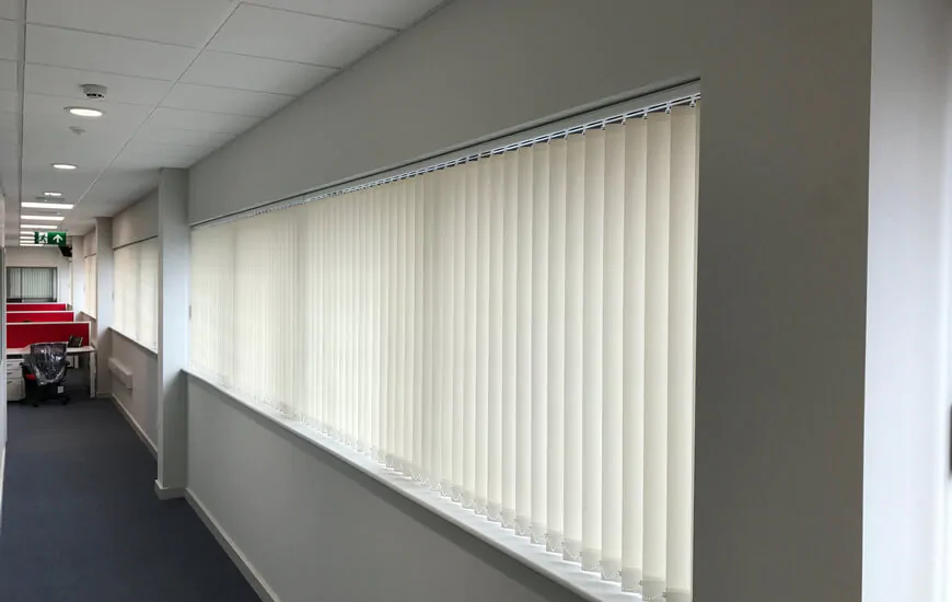 Commercial Vertical Blinds for offices and more