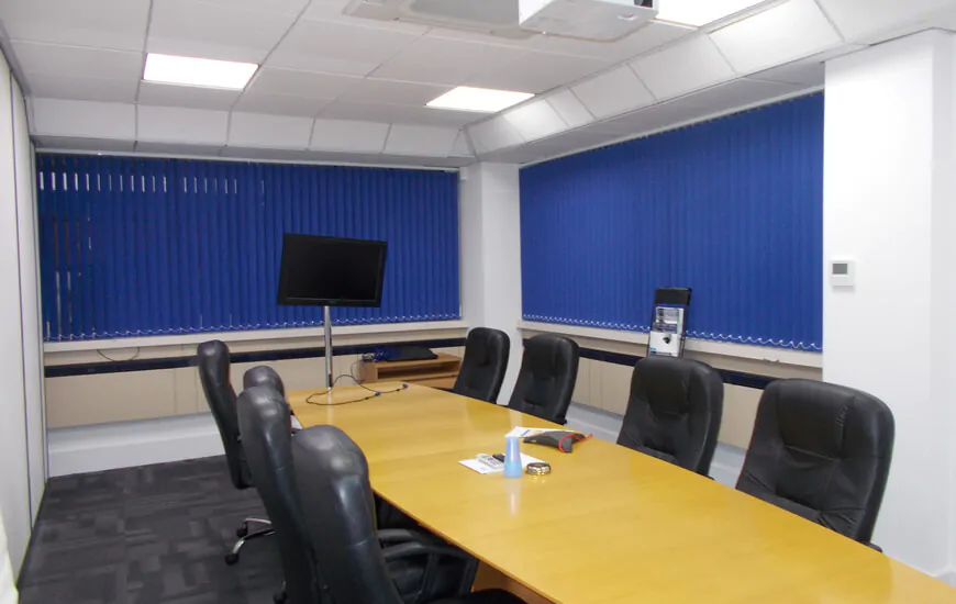 Commercial Vertical Blinds for offices and boardrooms