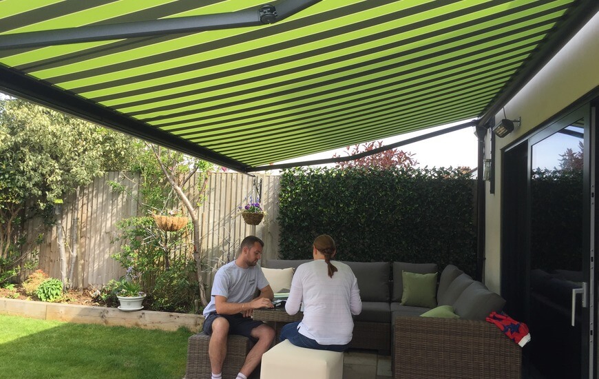 Domestic Awnings - Perfect for gardens