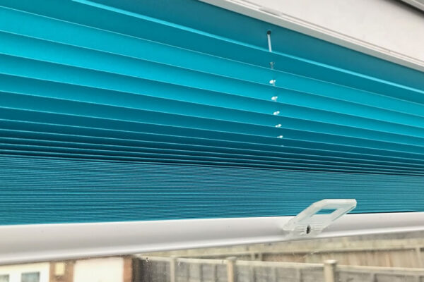Domestic Pleated Blinds available in a range of styles and colours