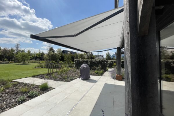 grey modern garden markilux 990 awning