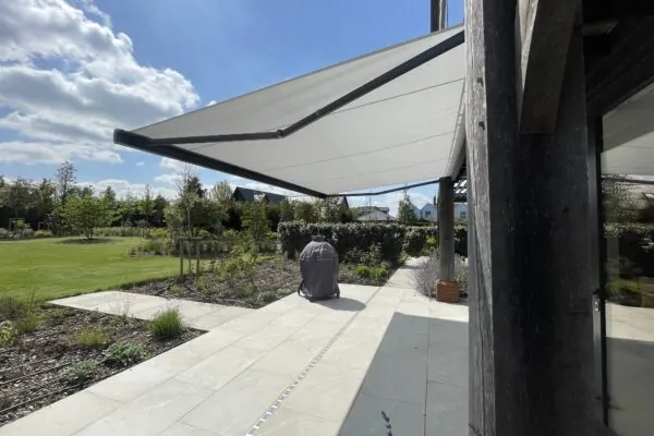 grey modern garden markilux 990 awning