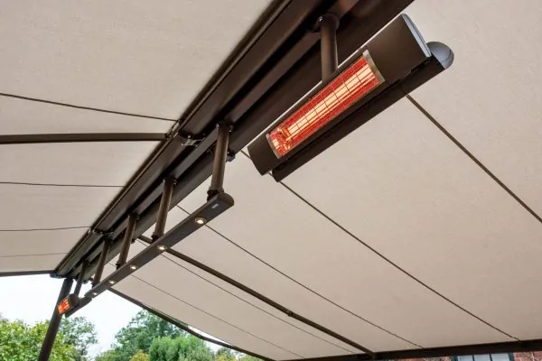 Radiant Heater on bracket