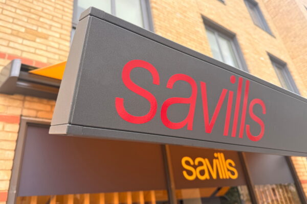 savills awning branding