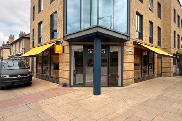 finished savills estate agents awnings
