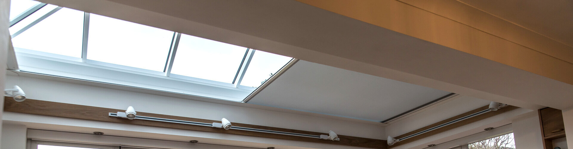 Electric Skylight Roof Lantern Blinds Aquarius Blinds