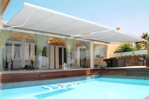 Markilux 1600 - Pool Awning in Gran Canaria